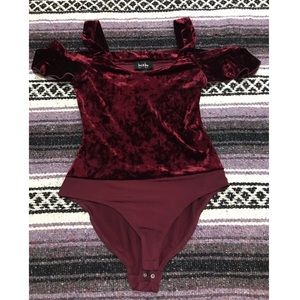 Velvet Body Suit
